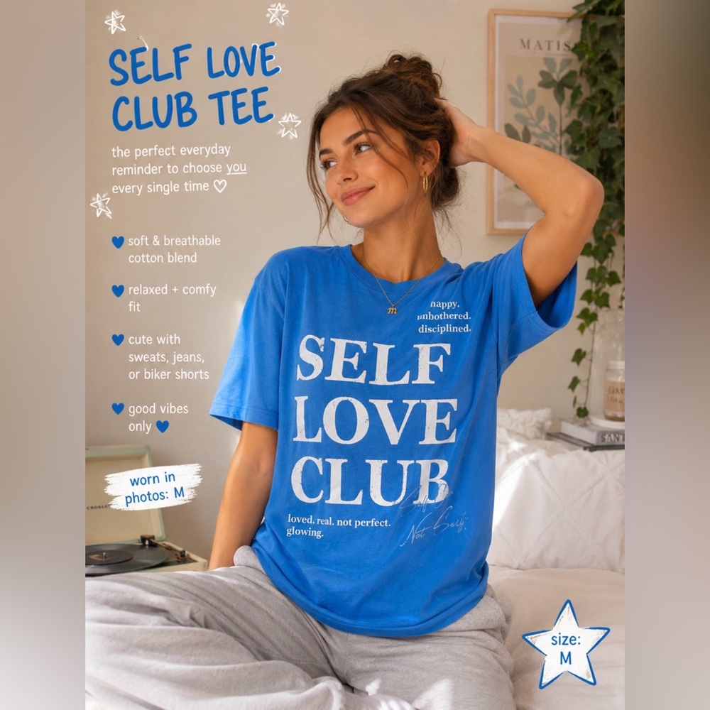 Grayson Threads Blue SELF graphic tee